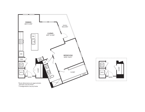 Southerly at LoSo Apartment A4